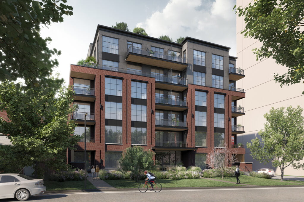 Rendering of Bayswater Development exterior