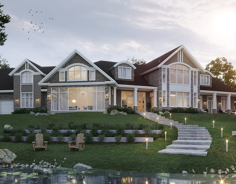 O’Reilly Residence arts-and-crafts-style home with 4,700 square feet, five bedrooms, four bathrooms and a three-car garage